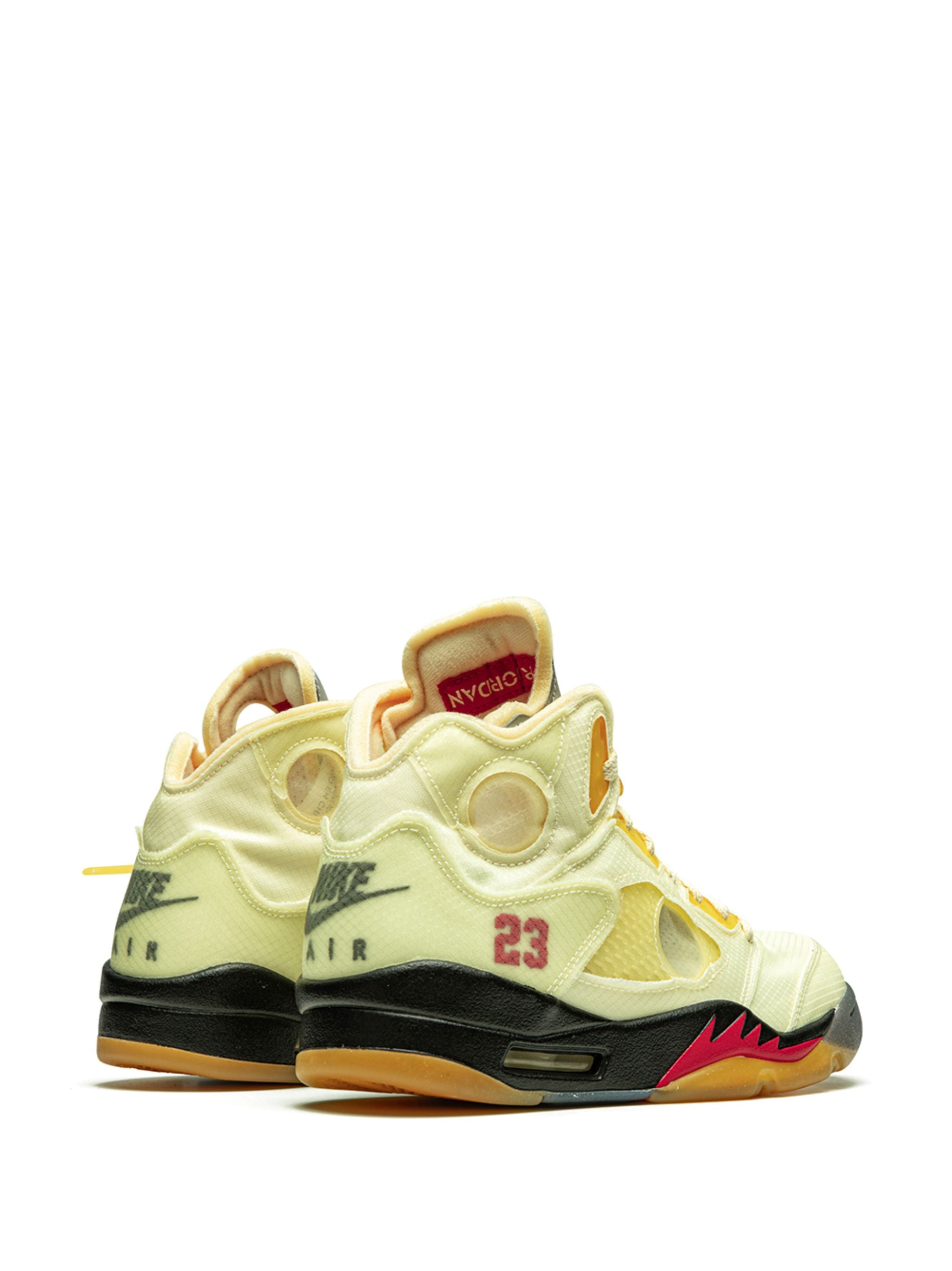 Jordan x Off-White Air Jordan 5 Retro SP Sail Sneakers