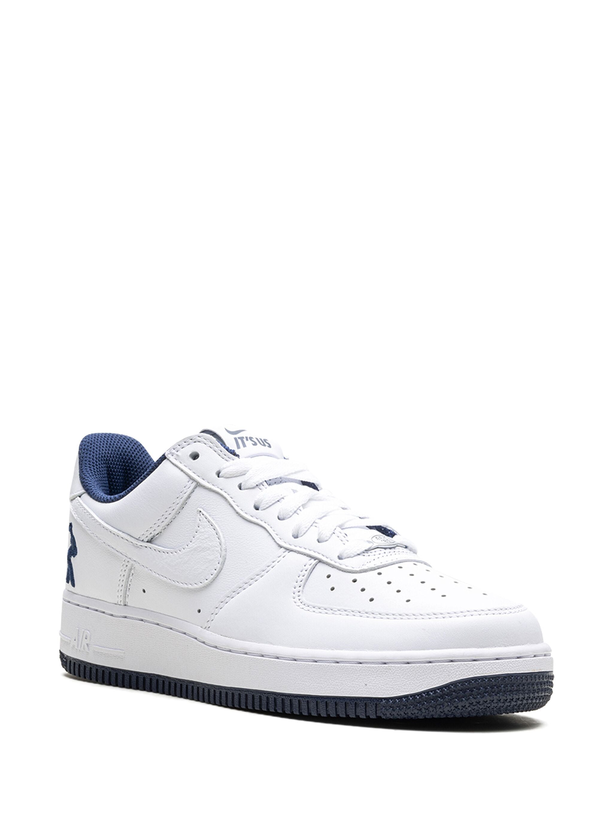 Nike x Lil Yachty Concrete Boys Air Force 1 Low White/Blue Sneakers