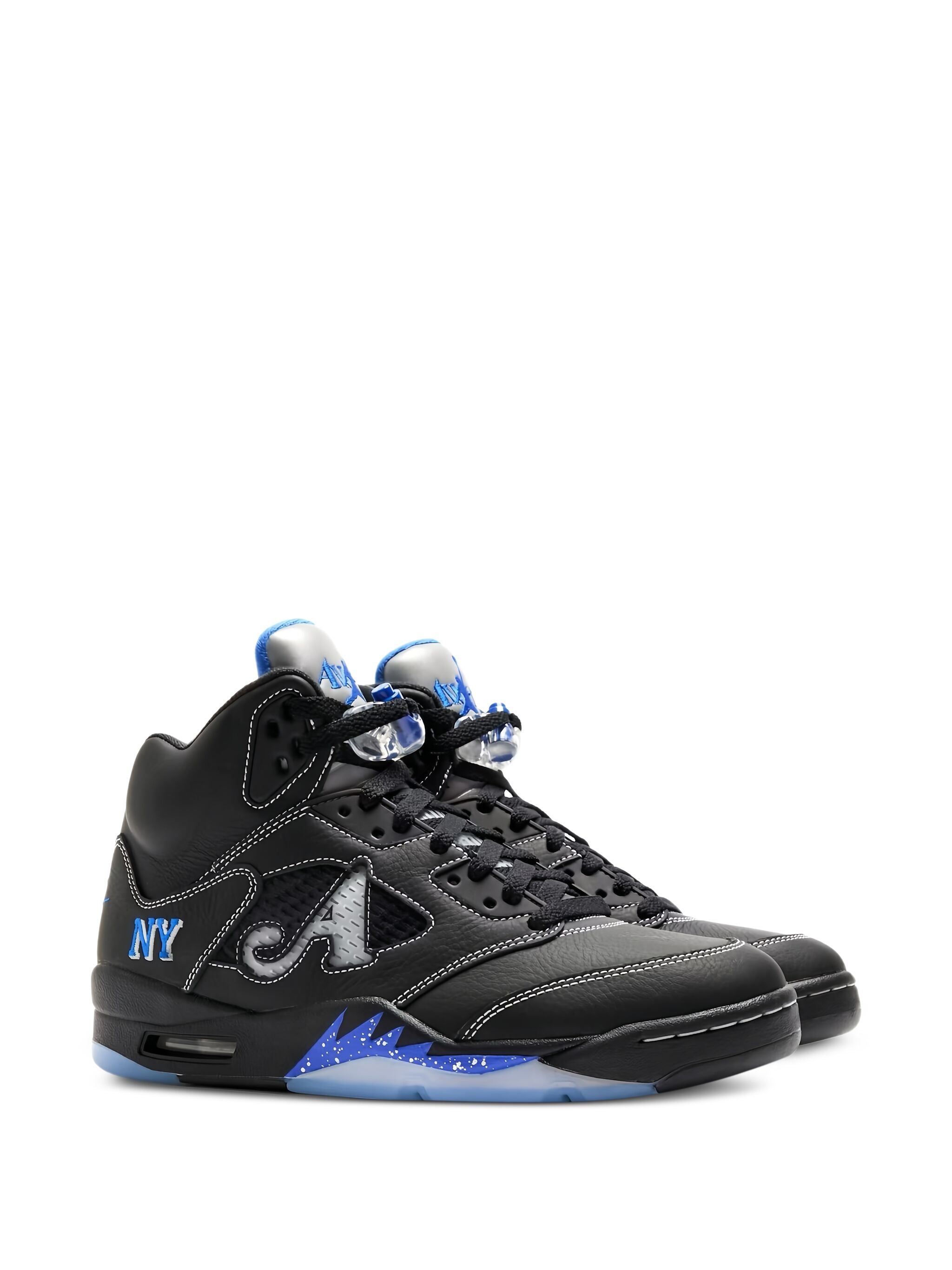 Air Jordan 5 Retro x Awake NY  Boro Racer Blue Sneaker.
