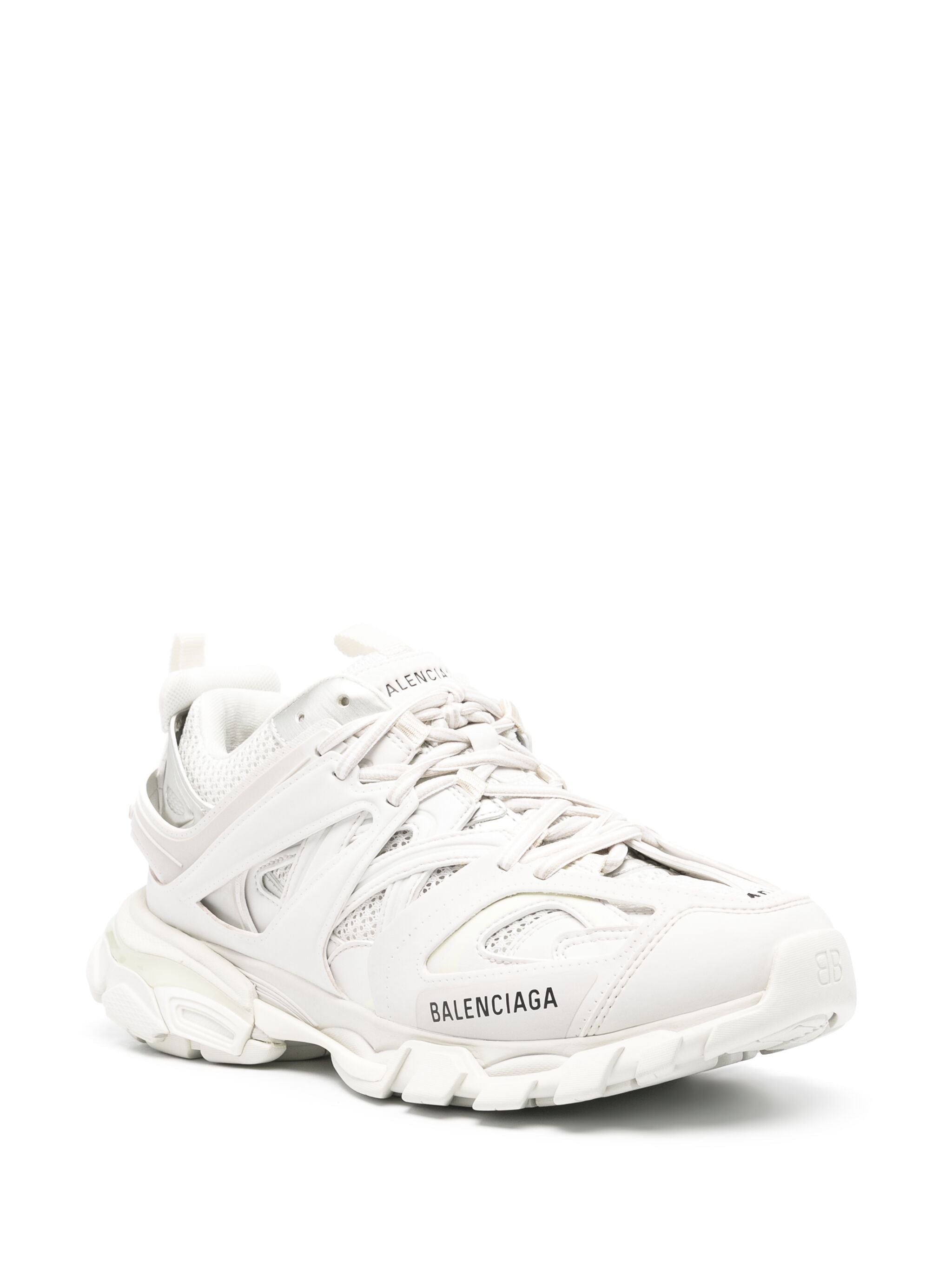 Balenciaga White Track Runner Sneaker