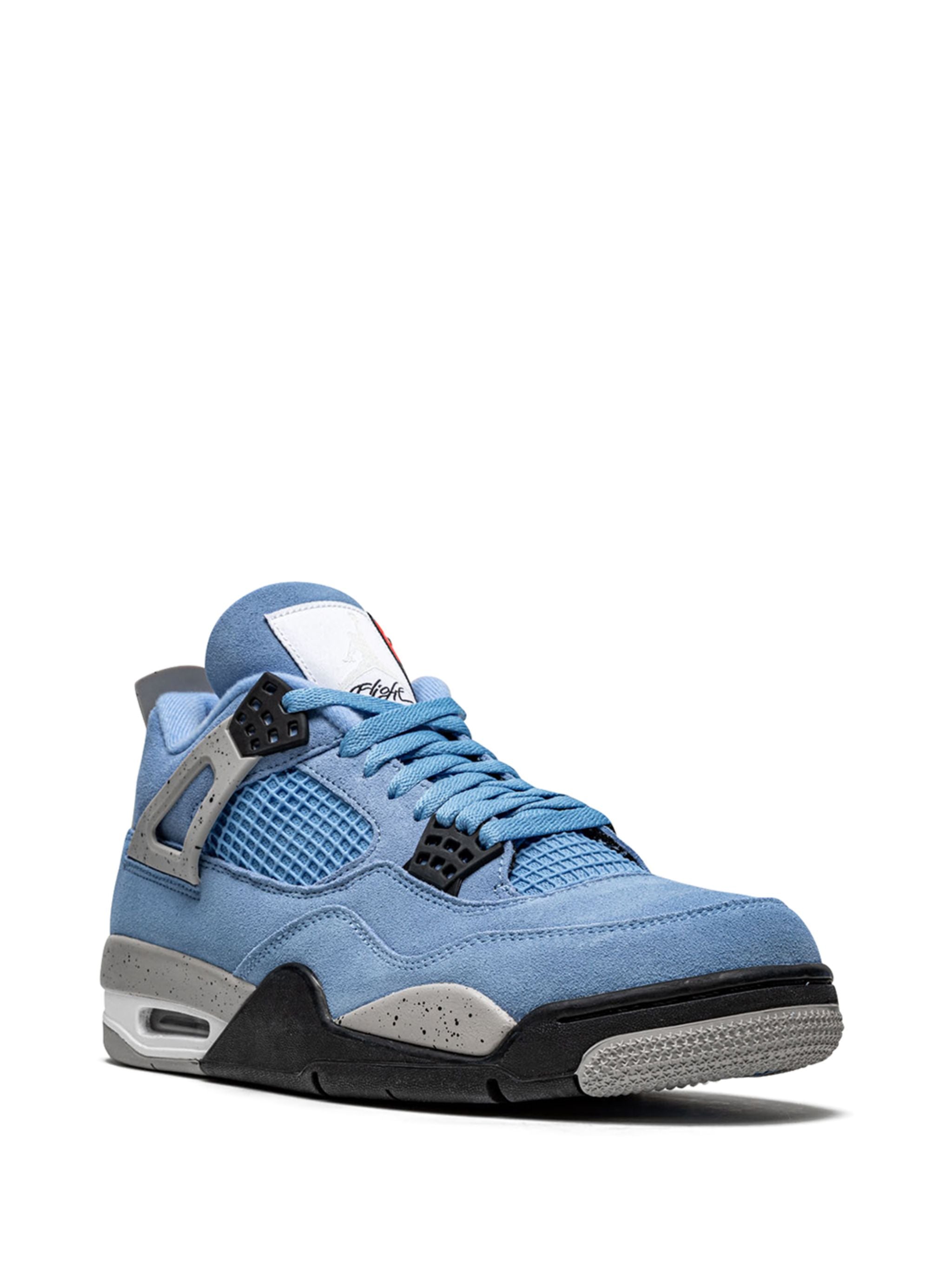 Jordan 4 Retro University Blue Sneakers