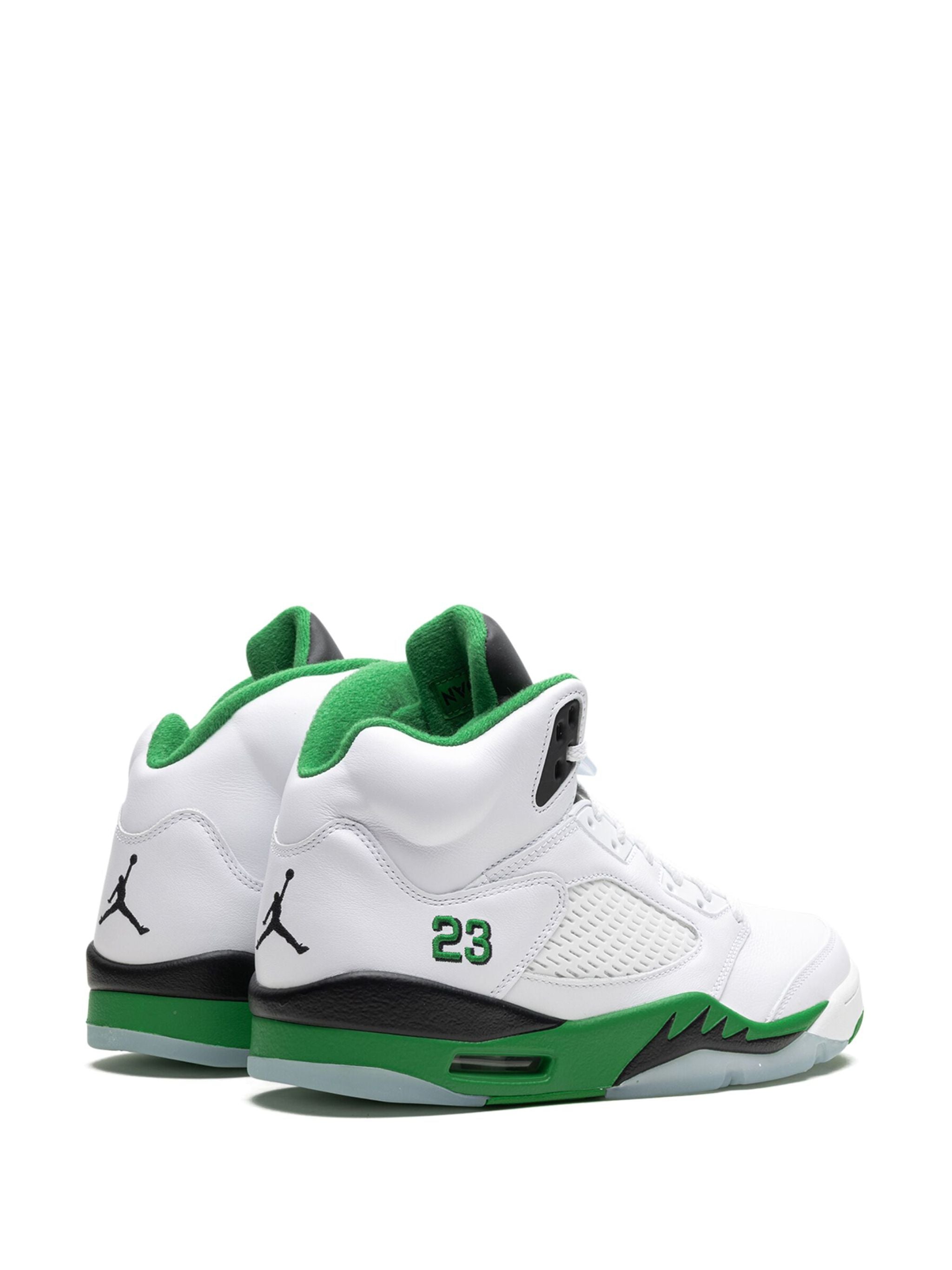 Air Jordan 5 Lucky Green Sneakers