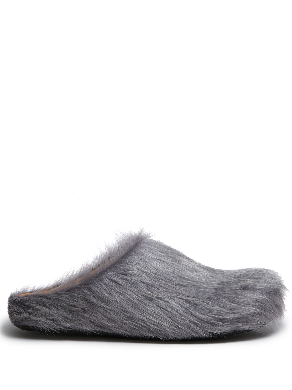 Marni Fussbet Sabot Calf Hair (Grey)