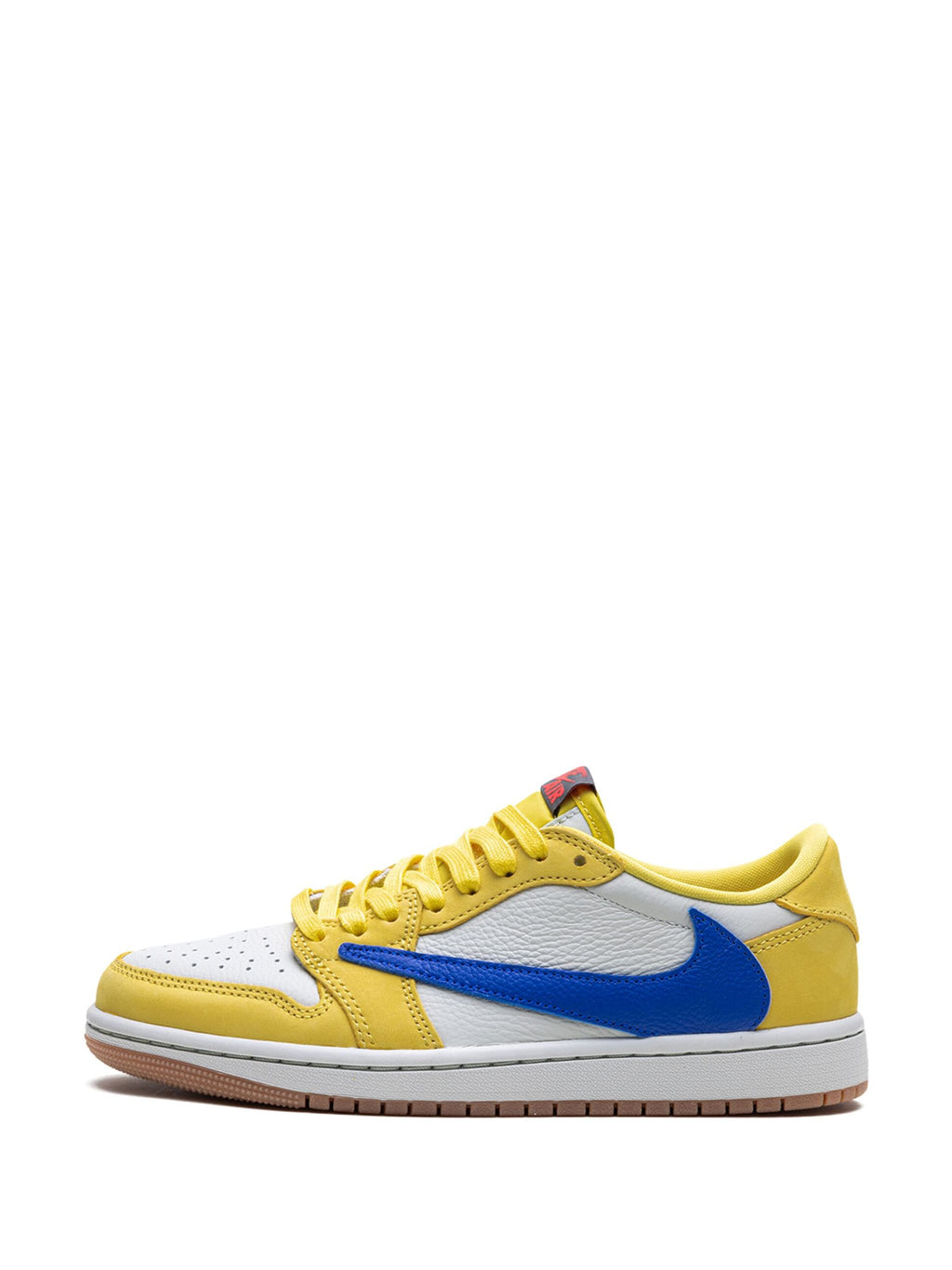 Jordan x Travis Scott Air Jordan 1 Retro Low Canary Sneakers