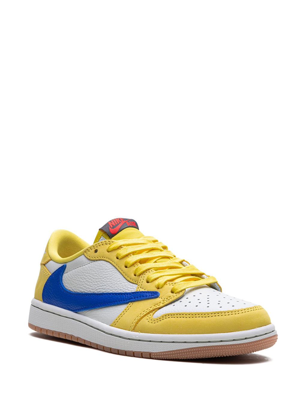 Jordan x Travis Scott Air Jordan 1 Retro Low Canary Sneakers