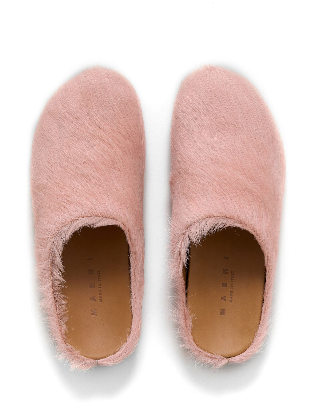 Marni Fussbett Sabot Calf Hair (Pink)