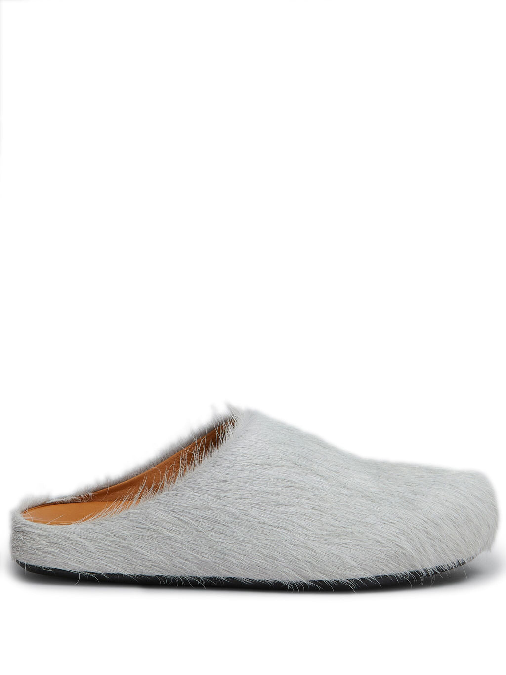 Marni Fussbett Sabot Calf Hair (White)