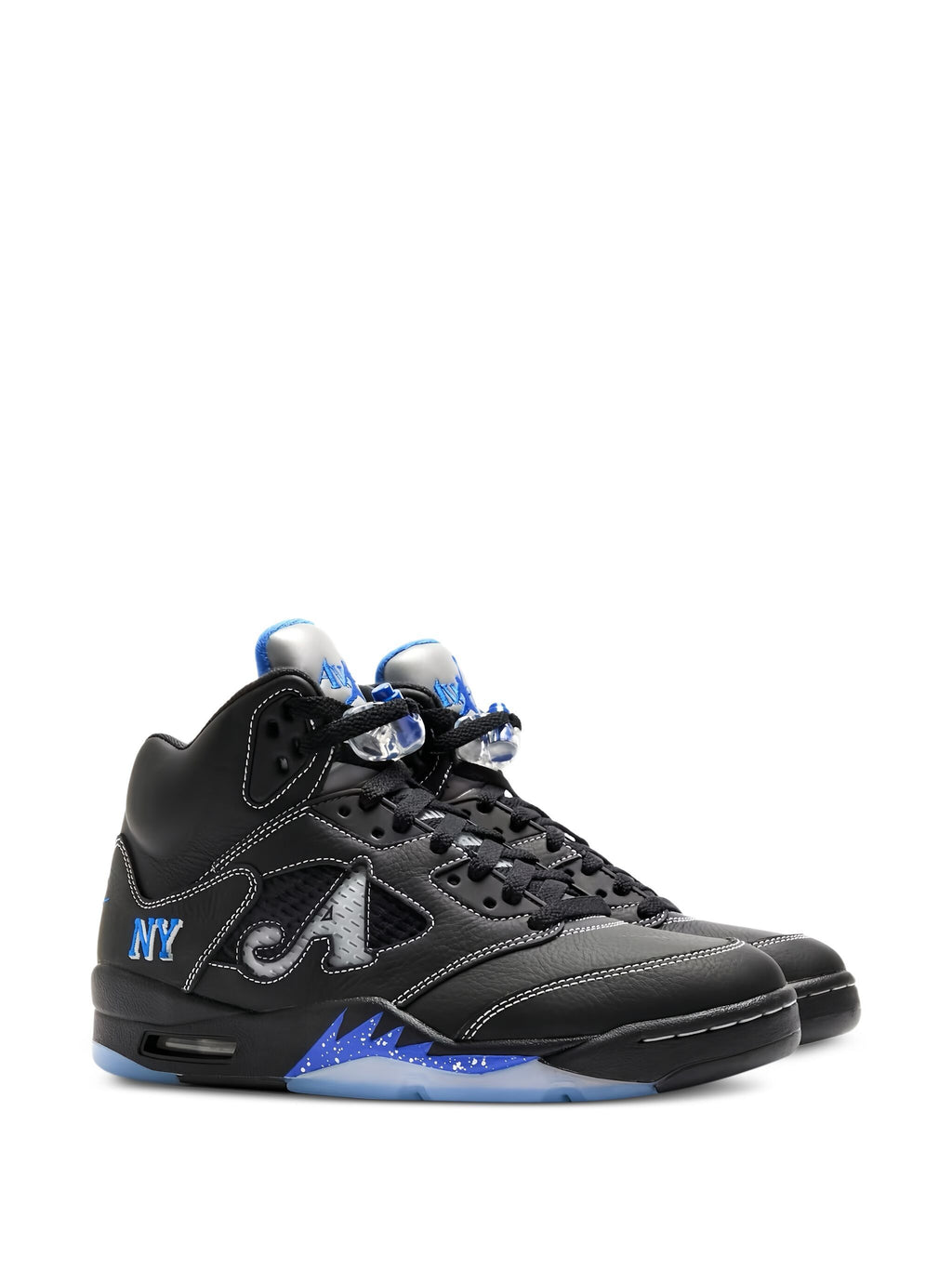 Air Jordan 5 Retro x Awake NY  Boro Racer Blue Sneaker.