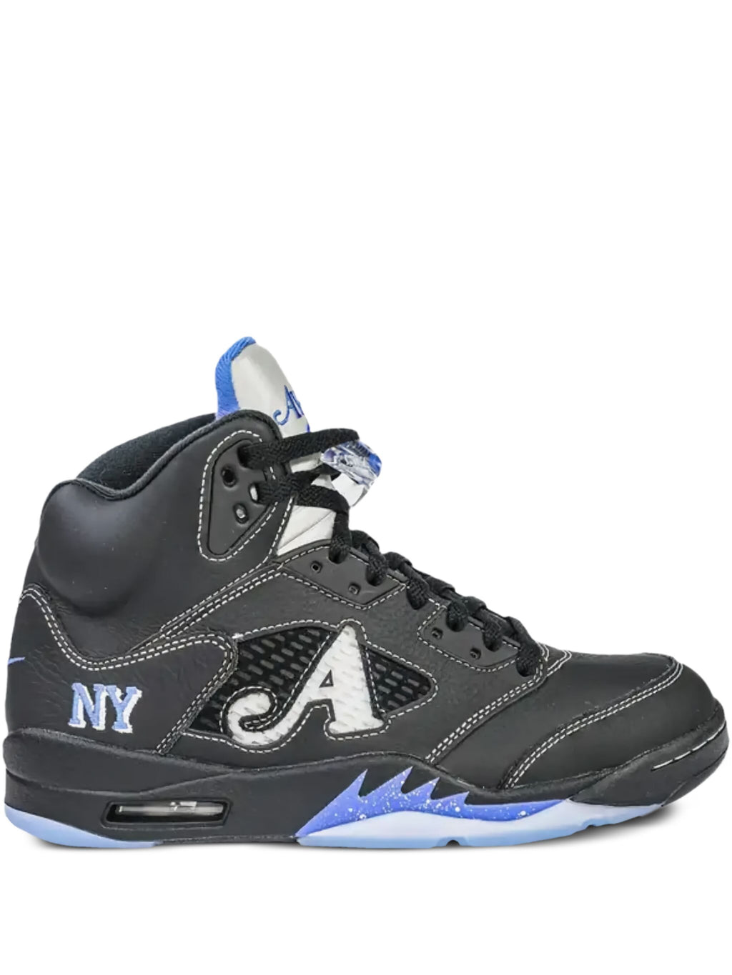 Air Jordan 5 Retro x Awake NY  Boro Racer Blue Sneaker.